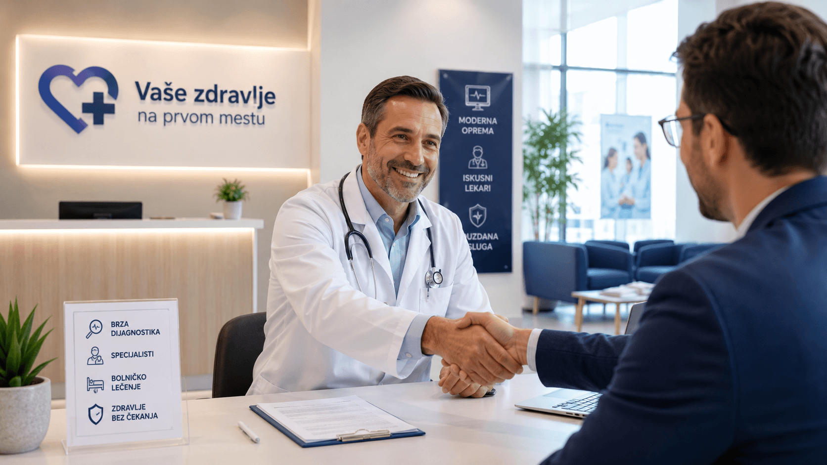 Privatno zdravstveno osiguranje kao benefit zaposlenih u Srbiji — doktor i korporativni klijent
