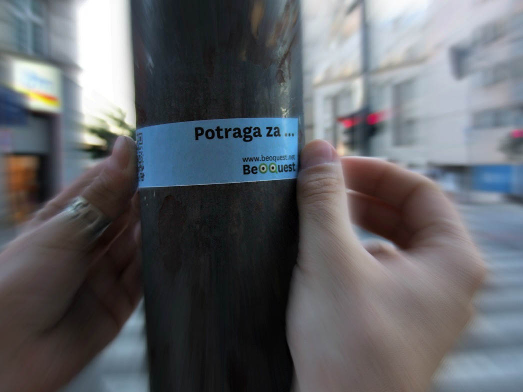 Igra potrage kroz grad na Benefitima