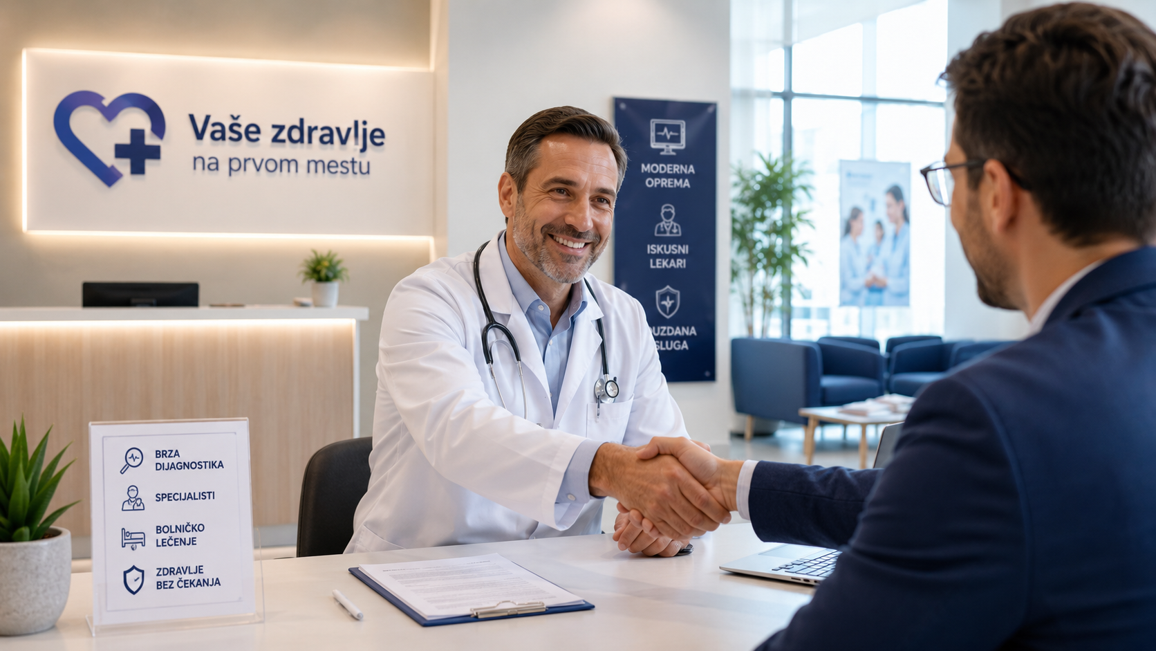 Privatno zdravstveno osiguranje kao benefit zaposlenih u Srbiji — doktor i korporativni klijent